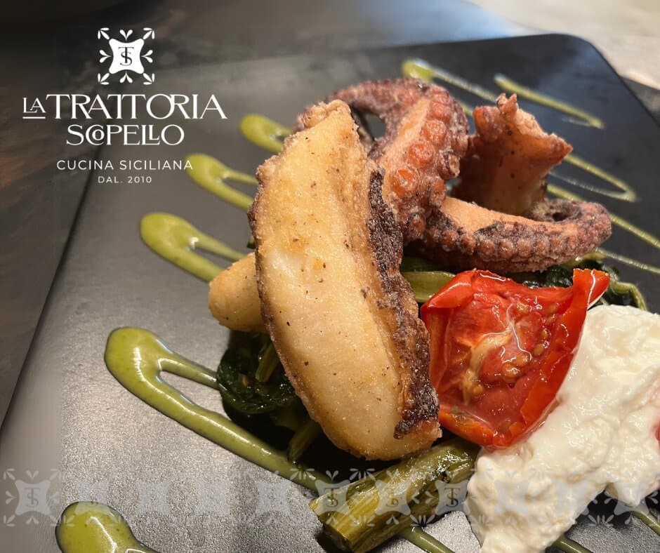 Pesce fresco e tradizione siciliana.