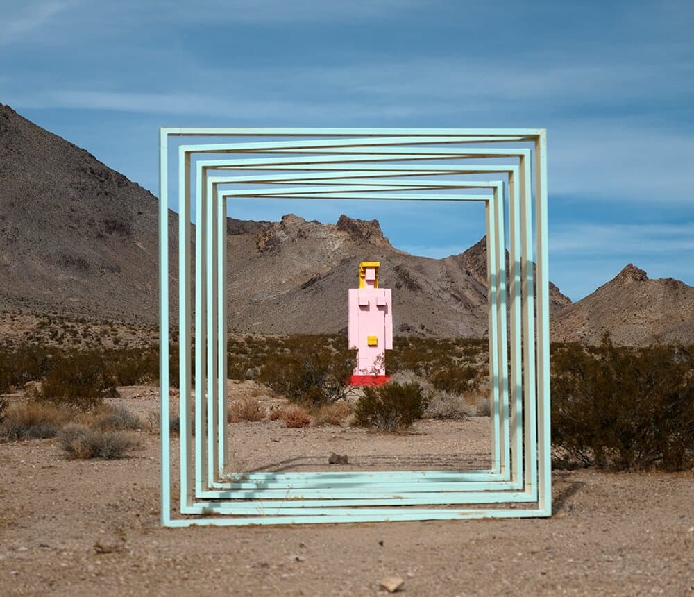 Goldwell Open Air Museum mission is to encourage creativity, human curiosity, and deepen an appreciation of the Amargosa Desert’s unique landscape and history. Through artistic exploration and public engagement, we celebrate harmony between art, nature, and the environment. By encouraging artists and visitors alike to immerse themselves in this extraordinary environment, we honor the outdoor sculpture museum’s legacy and its connection to the land, ensuring its continued impact for generation