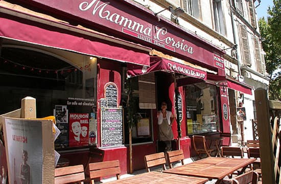 Le restaurant Mamma Corsica.