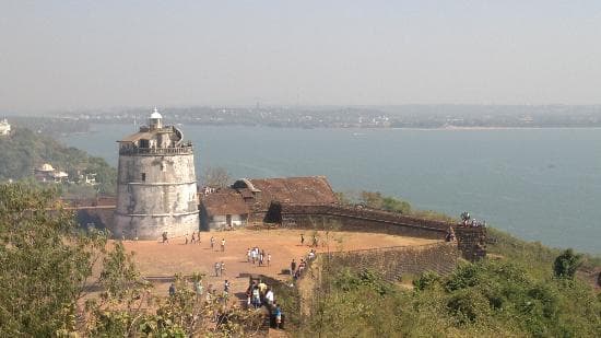 Fort from new lighthouse