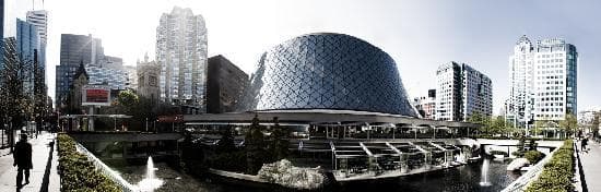 Roy Thomson Hall at Simcoe and King Street