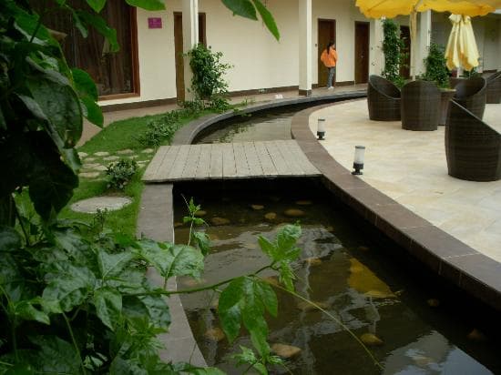 Interior decoration at the resort