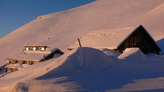 Sunrise at hanmer Springs Ski Area