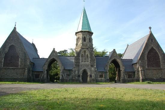 Cathays cemetery chapel