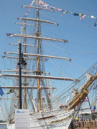 OpSail 2012 Tall Ships in the Harbor at Town Point Park