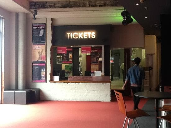 Box office at the 'Judy'
