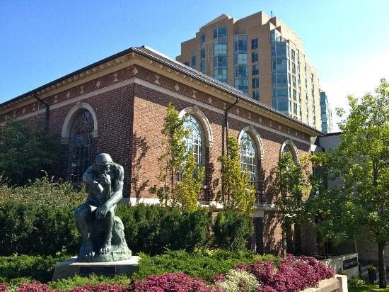 MacLaren Arts Centre building in downtown Barrie.
