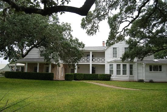 Front lawn with history
