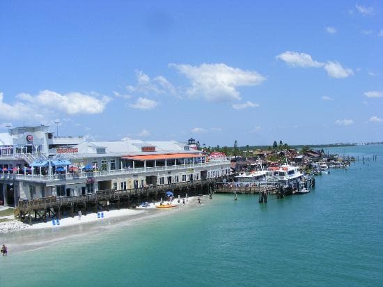 View of Boardwalk from road bridge

