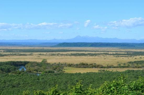 細岡展望台から雌阿寒岳
