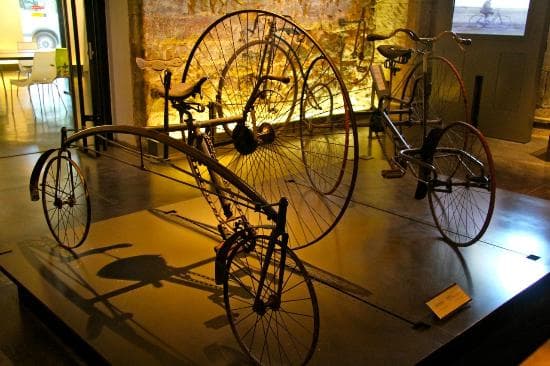 1884 Coventry Rotary tricycle from the UK.
