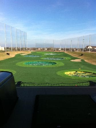 Targets as seen from the top floor
