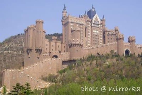 城塞博物館 城堡博物馆 5つ星ホテル 星海湾古城堡ホテル 古城堡五星级酒店