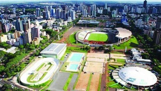 complexo ao redor do estádio