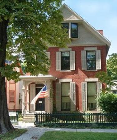 The Anthony Home at 17 Madison Street in Rochester, NY.