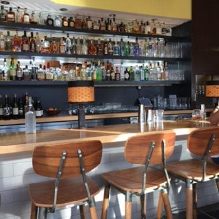 A picture of the bar