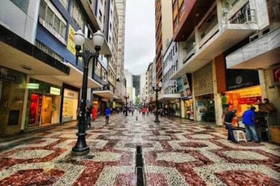 Calçadão da Rua Halfeld Juiz de Fora