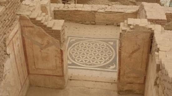 Floor mosaic in the Terrace Houses, Ephesus