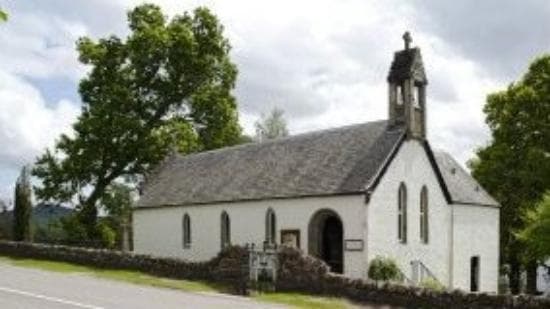 St Ninians church, on the A831 Drumnadrochit to Cannich road
