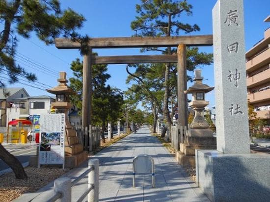 石畳の参道