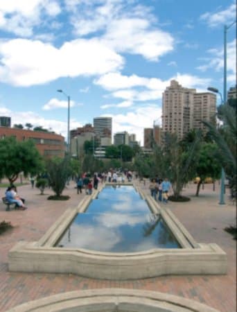 Vista general del eje
