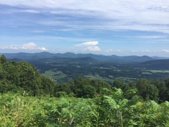 Blue Ridge Parkway drive picture
