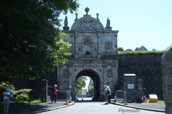The entrance of the Royal Citadel