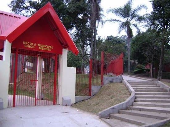 Entrada da escola