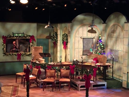 The Studio Theater set