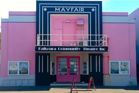 This is how the lovely old theatre looked prior to 14 Nov 2016, when a 7.8 mag eathquake hit Kaikoura. 