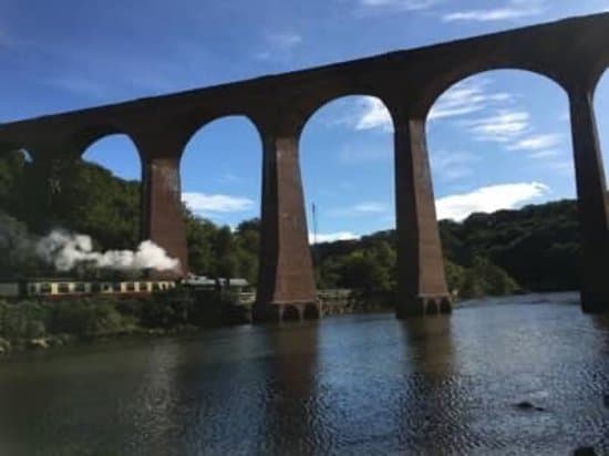 Larpool Viaduct and Cinder Track