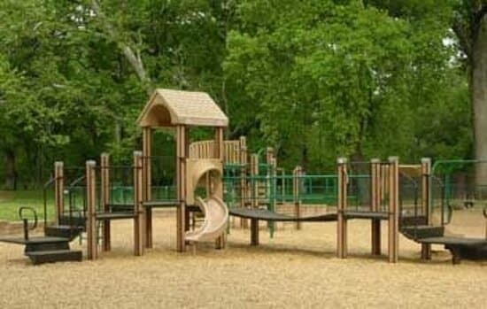 The playground at the park