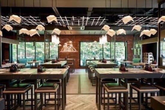 Interior of Wagamama Doncaster