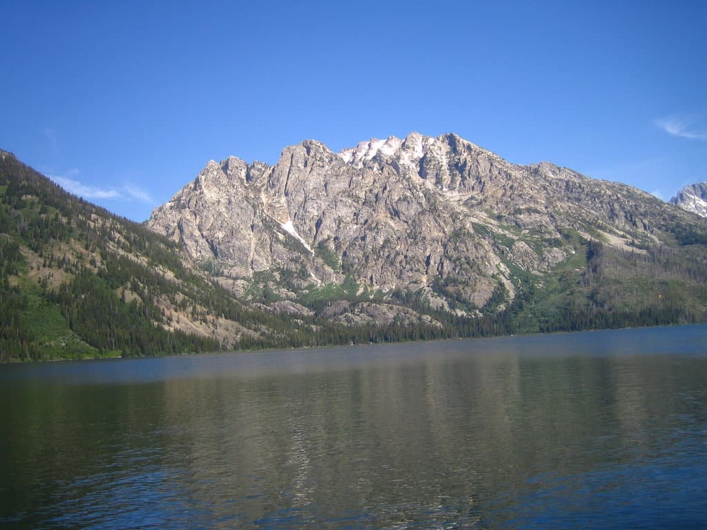 6/23/07 - View from Jenny Lake Hiker Shuttle
