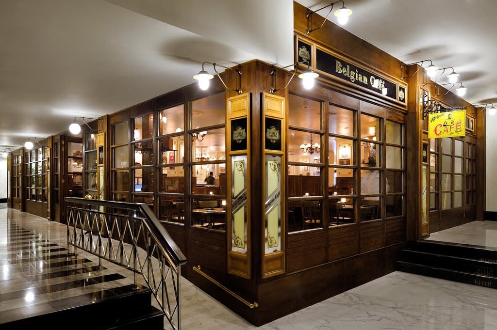 Belgian Cafe Abu Dhabi exterior