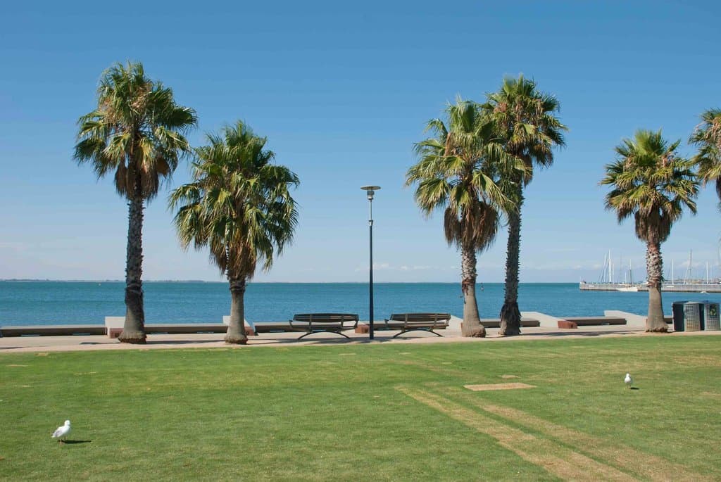 Ocean view in Steampacket Gardens