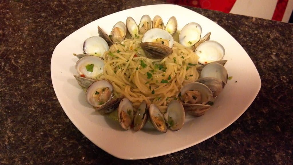 spaghetti con vongole
