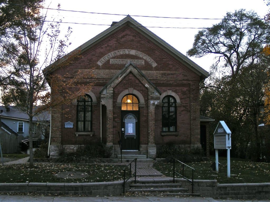 Located in the old Registry Office