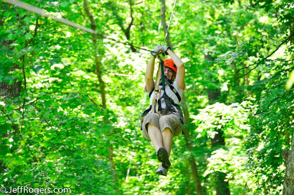 Boone Creek Zipline Canopy Tour Adventure