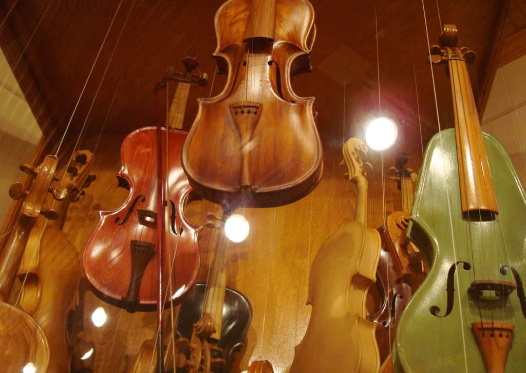 Hand Carved violins