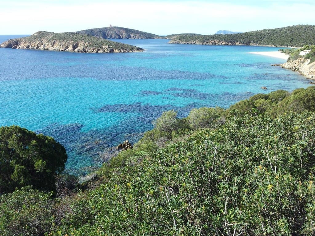 Tuerredda - scorcio dalla strada panoramica