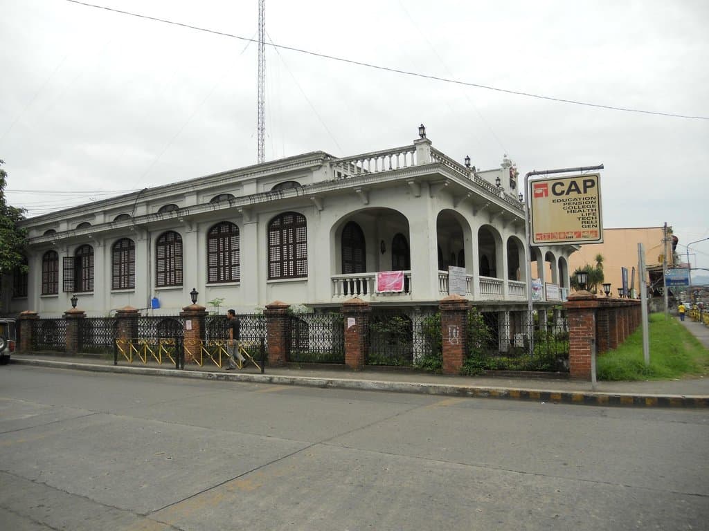 External view of the Price Mansion