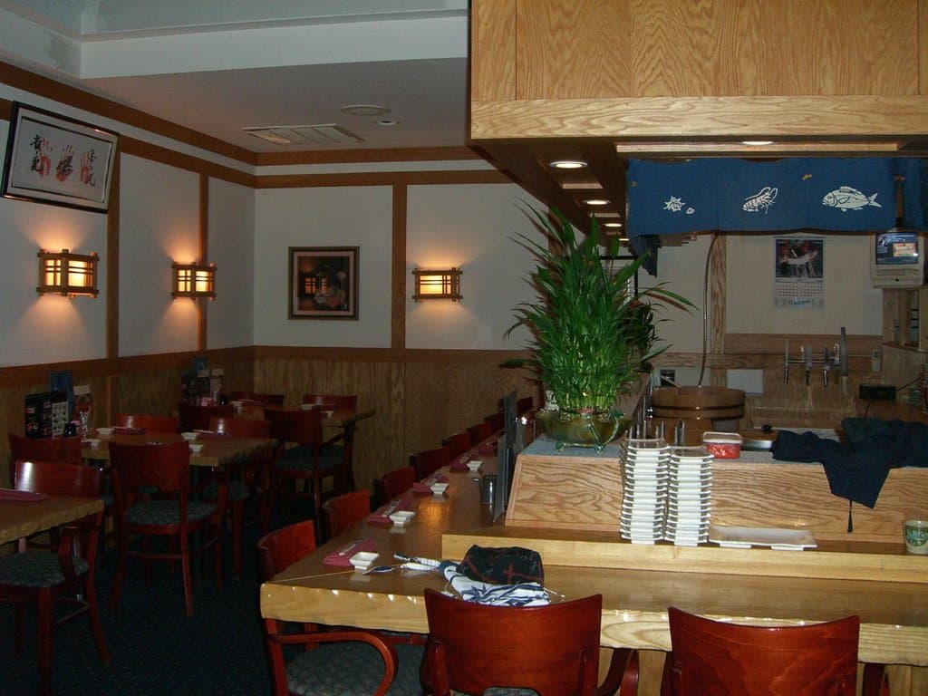 Our beautiful sushi bar.