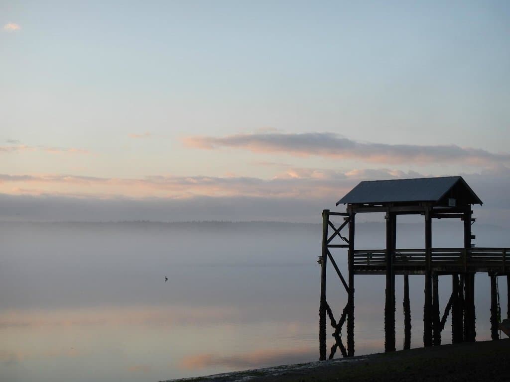 Sunrise at Nisqually Delta