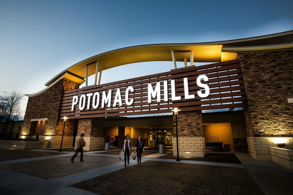 Welcome to Potomac Mills in Manassas, Virginia.