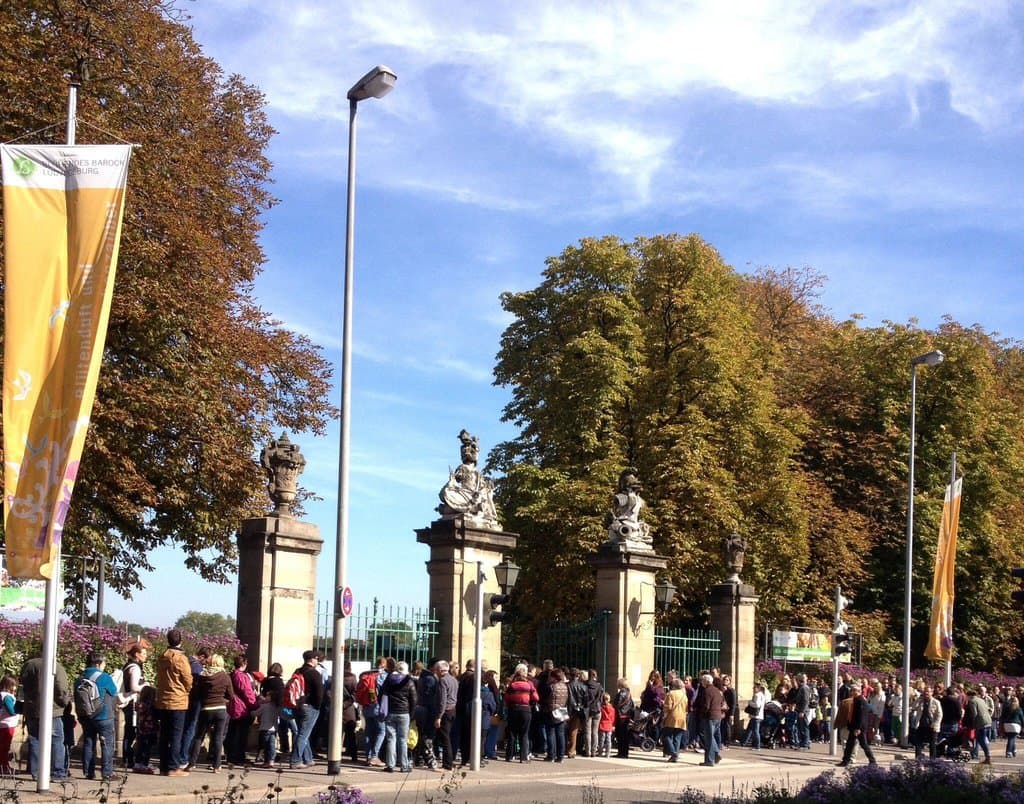 Eingang Blühendes Barock