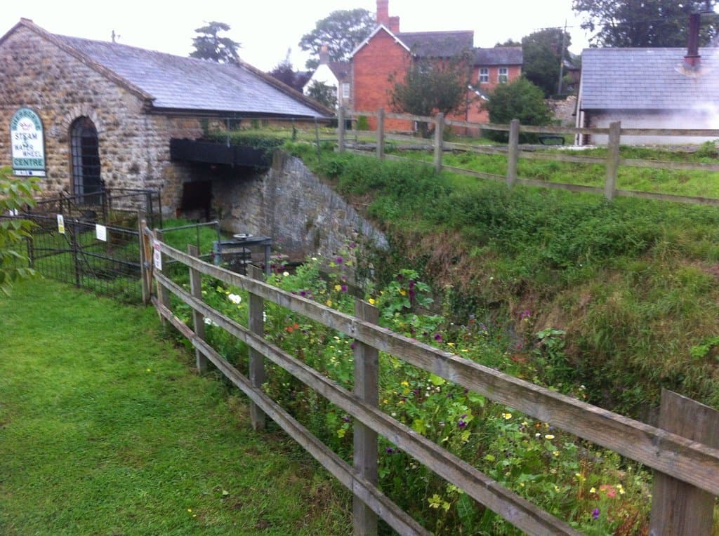 The waterwheel house