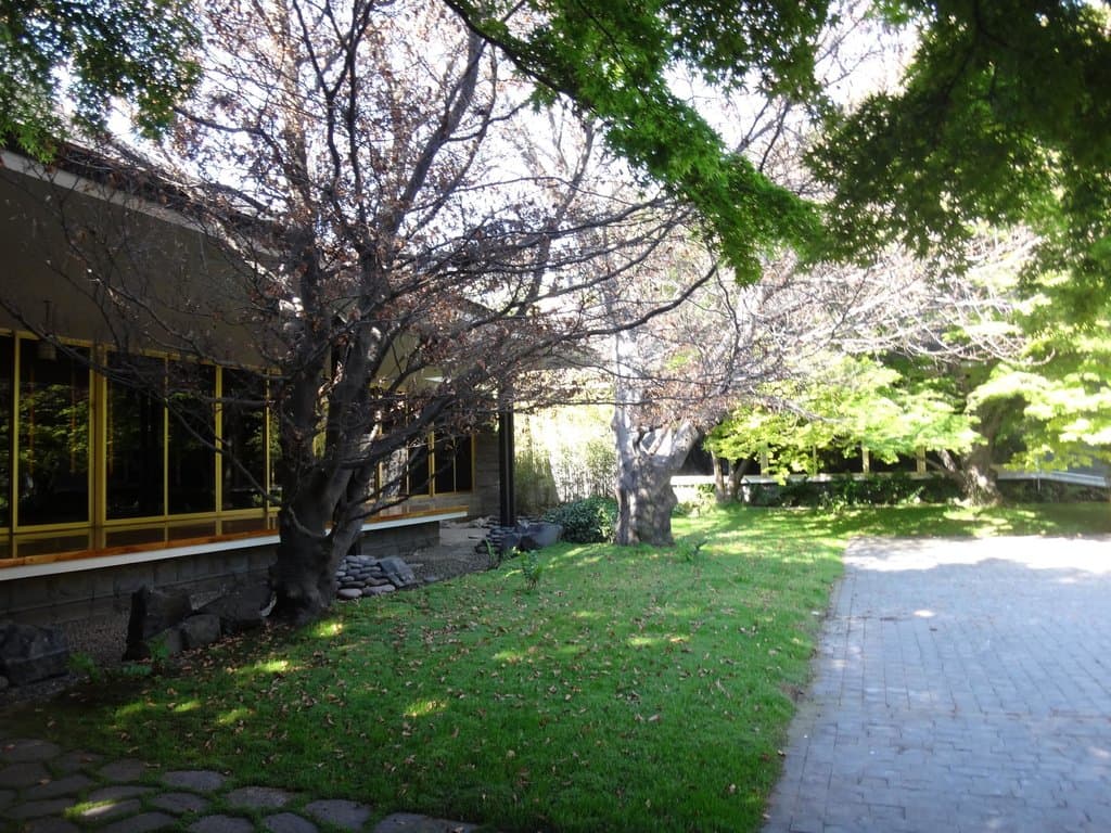 A casa tem inspiração japonesa