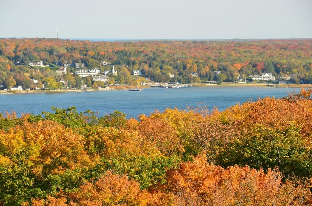 The town of Ephraim from Eagle Tower