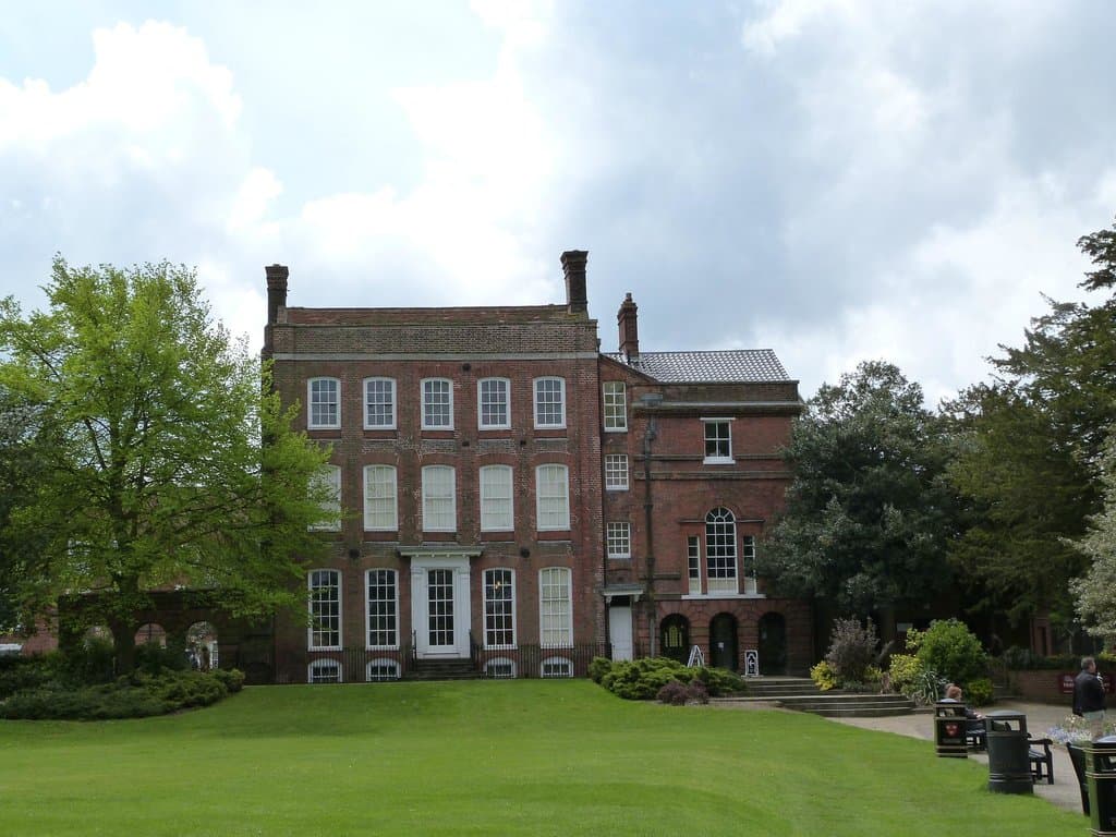 Hollytrees seen from Castle Park